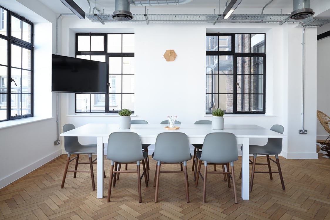 A Clean Interior with Chairs